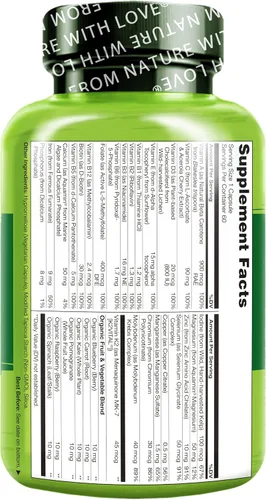 Vista 7 de Naturelo Multivitamina de un día para mujeres, 1
