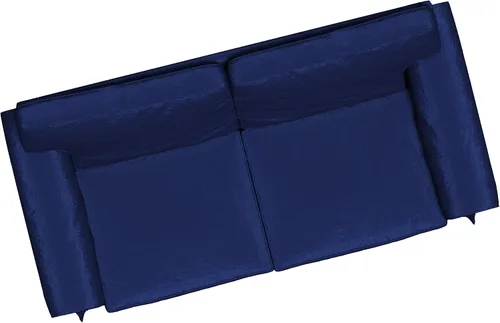 Vista 7 de Funda de terciopelo para sofá biplaza Ektorp compatible con sofá IKEA de 2 asientos Funda de terciopelo resistente Ektorp para dos asientos