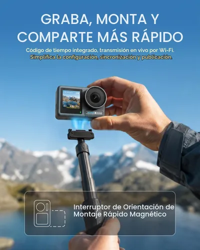 Vista 7 de Paquete de batería doble, sensor de 1/1.3" y video