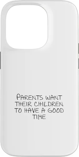 Vista 17 de Parents want their children to have a good time Case for iPhone XR