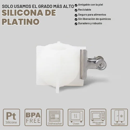 Vista 7 de BOOWAN NICOLE Molde de silicona de vela ligera de bola de Navidad para hacer velas, molde de silicona para velas hechas a mano DIY decoración