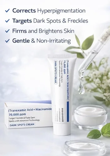 Vista 5 de Crema de ácido tranexámico Crema de pecas para la piel, manchas, antipigmentación coreana para el cuidado de la piel Cosméticos coreanos 1.7