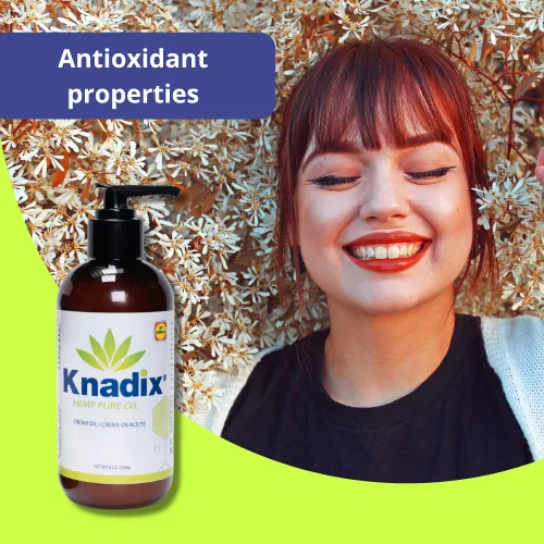 Vista 5 de Crema de Aceite de Cáñamo Ideal para Piel Sensible Paquete de 2-8 oz cada uno - Hidratante y Emoliente (2)