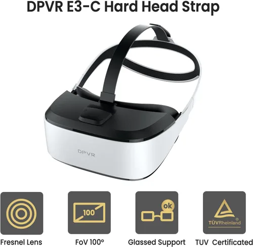 Vista 3 de DPVR E3 Series PC Tethered VR Headset (E3-C Hardband)