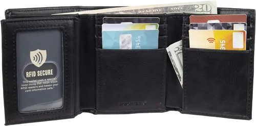 Vista 2 de Dockers Cartera delgada triple para hombre