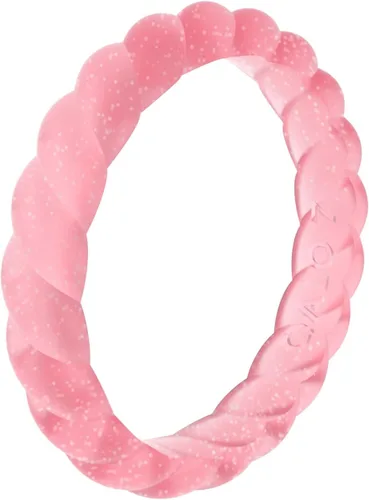 Vista 11 de QALO Anillos de compromiso de goma para mujer, diseñados para exteriores y Pack A: Treelined