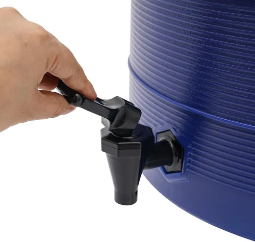 Vista 7 de Dispensador de bebidas aislado de acero inoxidable, dispensador térmico de bebidas frías y calientes de 25 L/6.6 galones con espita para té, café