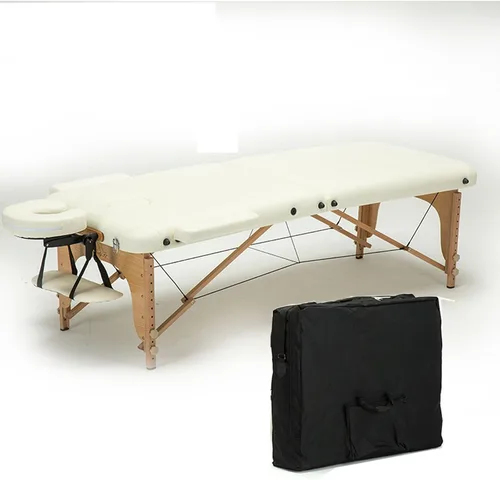 Vista 18 de Mesa de masaje profesional, 2 camas plegables con reposacabezas + reposabrazos + bolsa de hombro para extensiones de pestañas, spa, mesa de tatuaje