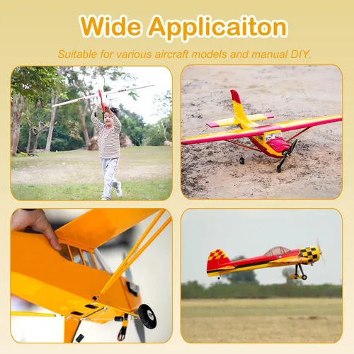 Vista 6 de MroMax Ruedas de avión RC de 0.98 pulgadas, 1 rueda de espuma de repuesto para bricolaje modelo RC avión avión