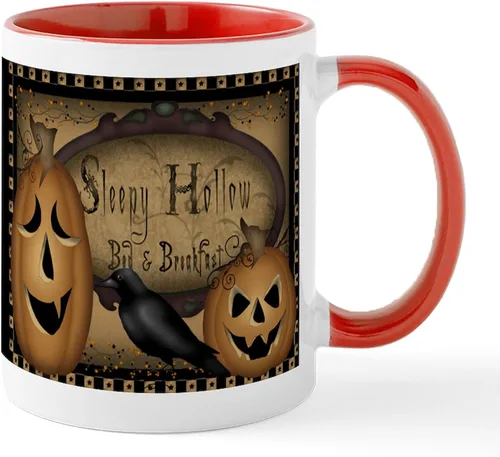 Vista 63 de CafePress Sincere Pumpkin Patch Mug Taza de café de cerámica de 11 oz (11.0 fl oz)