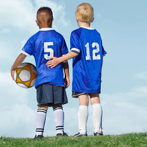 Vista 7 de Balón de fútbol tamaño 3,4,5 PU suave para práctica de entrenamiento, regalo para niños y niñas, viene con bomba y aguja
