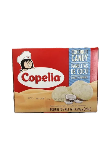 Vista 3 de Copeliaa Caramelo de Coco - Panelitas De Coco - 6 unidades - 120g/4.23oz - 2 PACK
