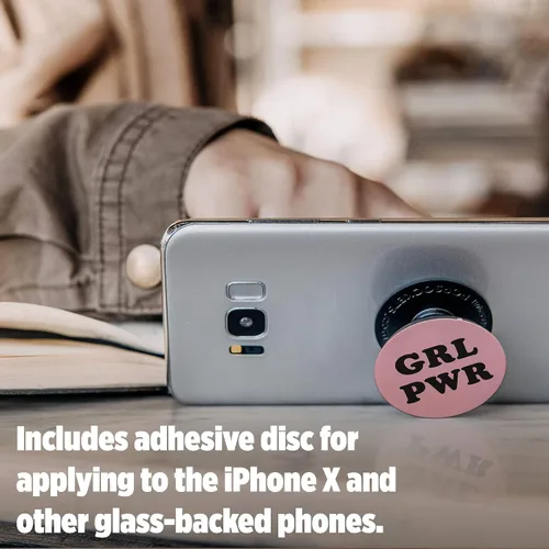Vista 5 de PopSockets: Agarre plegable y soporte para teléfonos y tabletas - GRL PWR