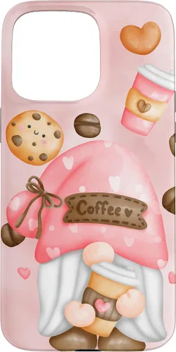 Vista 31 de Cute Coffee Gnomie for Garden Gnome Lovers and Gardener Case for iPhone 17