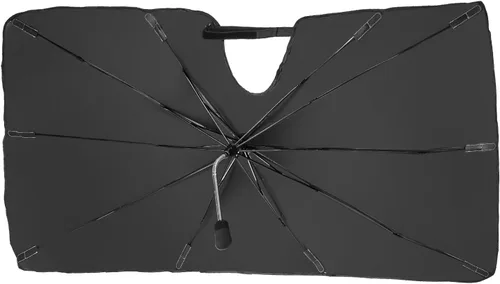 Vista 9 de JOYTUTUS Parasol para parabrisas compatible con Toyota RAV4 2019-2024, cubierta de protección solar interior automotriz, revestimiento de bloqueo UV