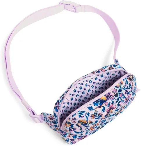 Vista 2 de Vera Bradley Mini bolso bandolera de algodón