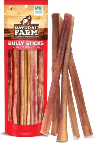 Vista 22 de Natural Farm Golosinas de colágeno trenzadas para perros (30 cm, paquete de 6), palitos de colágeno, golosinas naturales para perros, de larga