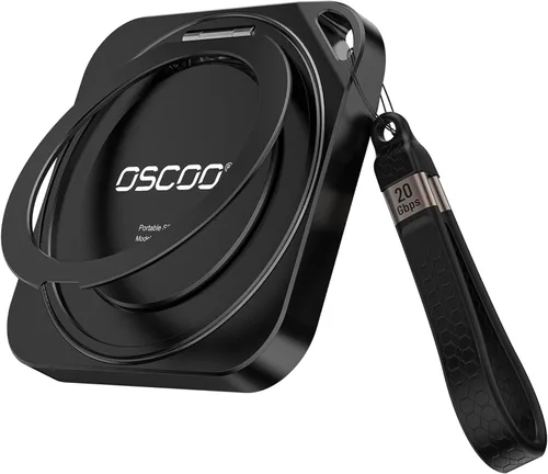 Vista 9 de Disco duro externo SSD cifrado con pantalla táctil de 1 TB, hasta