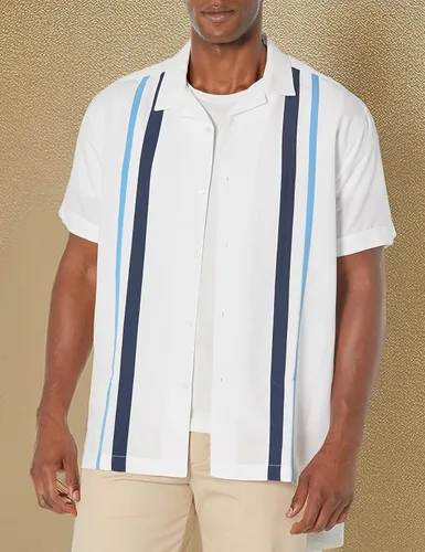 Vista 3 de Cubavera Ss RT Tricolor Pane para hombre