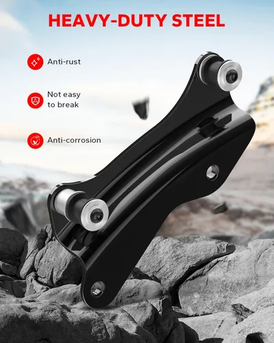 Vista 2 de Amazicha Kit de herramientas de acoplamiento de 4 puntos, 4 cubiertas de hardware de acoplamiento compatibles con Harley Davidson Touring Street