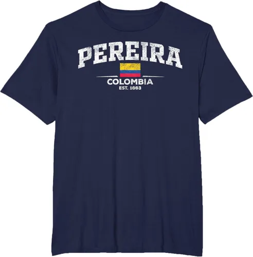 Vista 69 de Camiseta Pereira Colombia, Negro