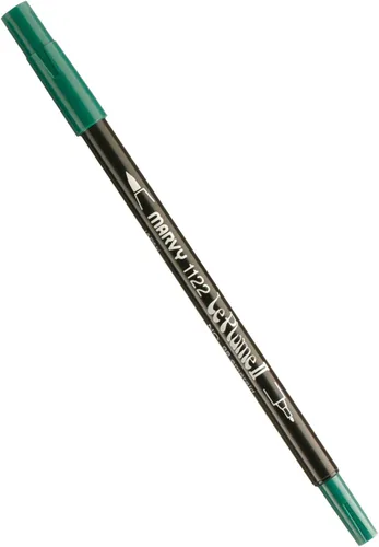 Vista 41 de Uchida 1122-C-3 Marvy Extra Fine Tip Le Plume II Rotulador de doble punta, azul
