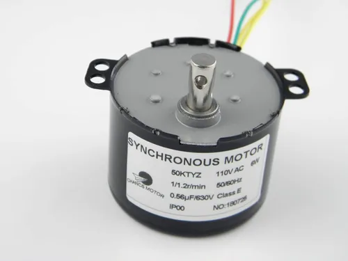 Vista 2 de CHANCS motor eléctrico síncrono de la CA 110V 1/1.2RPM del motor de baja velocidad 50KTYZ pequeño