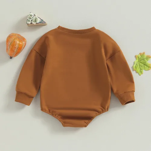 Vista 6 de FYBITBO Ropa de Halloween para bebé niña y niño, sudadera de manga larga, traje de otoño e invierno