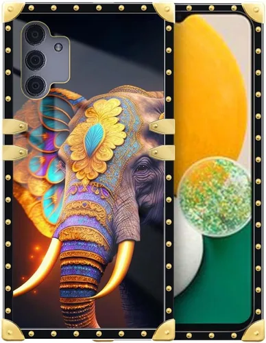 Vista 18 de Funda compatible con Samsung Galaxy A13 5G, 4 libélulas en la flor para mujeres y niñas, funda protectora de TPU suave a prueba de golpes