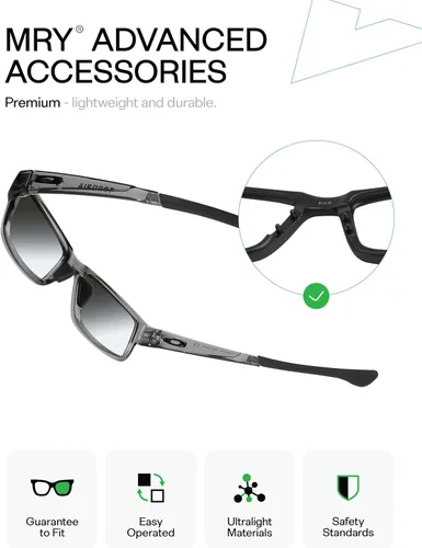 Vista 2 de Mryok Piezas de nariz de repuesto para gafas Oakley Airdrop OX8046 / OX8065 - Opciones Negro
