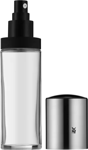 Vista 3 de WMF 650596030 Basic Essig- Olsprüher 4.1 fl oz Vinagre, botella de aceite con recipiente de vidrio, Cromargan acero inoxidable mate, apto
