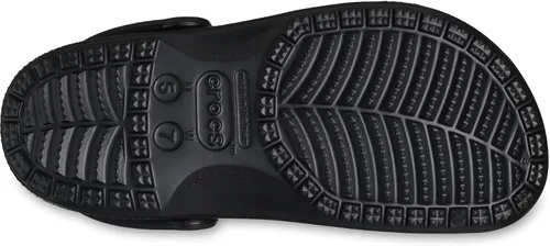 Vista 3 de Crocs Zuecos unisex para adultos Via, zapatos de enfiler para hombres y mujeres Negro