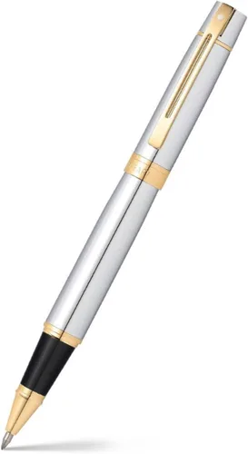 Vista 21 de Sheaffer 100. Pluma de punta estilográfica media de níquel.