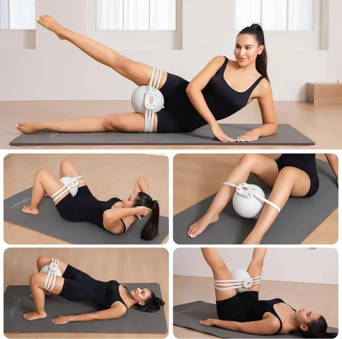 Vista 7 de Maestro de muslos y entrenador de suelo pélvico para mujeres, entrenador de cadera Kegel ejercitador – Fortalece los músculos del suelo pélvico
