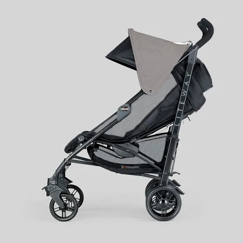 Vista 3 de Cochecito Chicco Liteway, Cochecito de Bebé de Plegado Compacto con Capota, Cochecito Tipo Paraguas con Marco de Aluminio Ligero, para Uso con Bebés