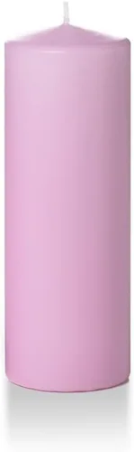Vista 40 de yummi Caja de 12 velas redondas blancas de 3" x 4