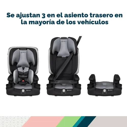 Vista 8 de Safety 1st Boost-and-Go 3 en 1 arnés Booster asiento de coche, Dunes Edge