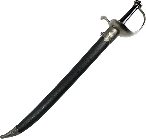 Vista 2 de Espada pirata caribeño Cutlass Jack Sparrow película réplica guardia de arco