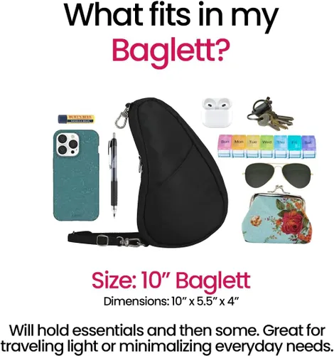 Vista 12 de AmeriBag Bolso bandolera de microfibra de 10