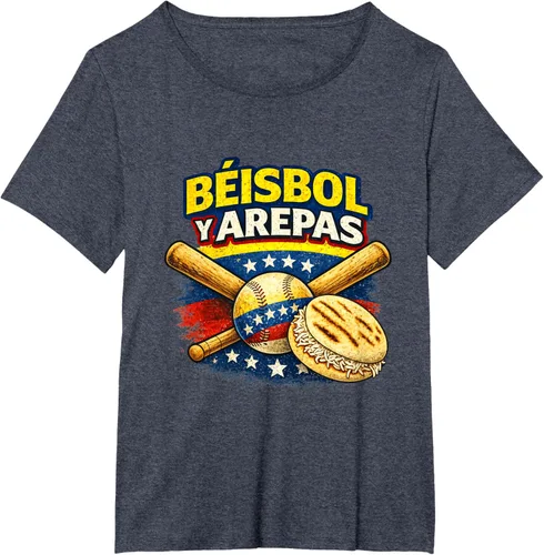 Vista 55 de Camiseta Beisbol y Arepas Venezuelas Baseball Pride Team 2026