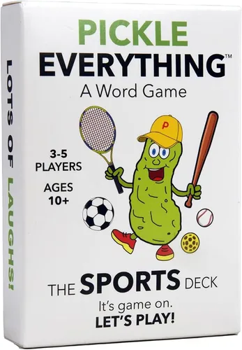 Vista 10 de Pickle Everything – El juego de palabras de ritmo rápido, lleno de juegos de palabras donde cada respuesta comienza con "P" y debes decir "Pickle"!