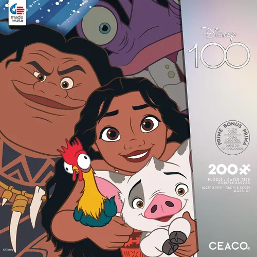 Vista 2 de Ceaco - Rompecabezas de 200 piezas con moana y selfies de Disney