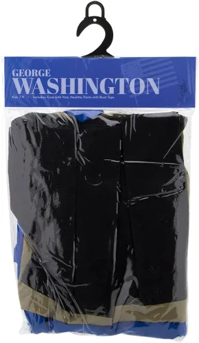 Vista 6 de Disfraz infantil del Presidente George Washington, disfraz de Halloween Hamilton