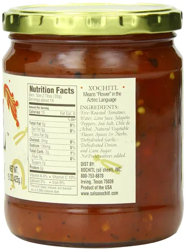 Vista 3 de Xochitl Stone Ground Salsa, suave, 15 oz (paquete de 2)