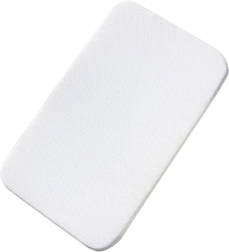 Vista 12 de Mecc ecoh Colchón para moisés de bebé, cubierta 100% transpirable, forro resistente al agua, ovalado de 29"x17"x2" pulgadas, se adapta al moisés