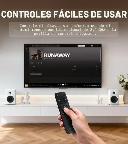 Vista 7 de Edifier Altavoces de computadora M90, altavoces de escritorio RMS de 100 W Negro