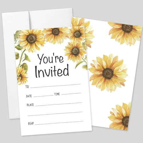 Vista 37 de AEHIE 20 juegos de invitaciones de bautizo con forma de fiesta de bautizo para baby shower, con sobres, tarjetas de invitaciones con cruz dorada