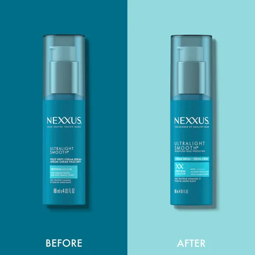 Vista 7 de Nexxus Suero en crema ultraligero suave para cabello encrespado y seco, 4 onzas líquidas, (paquete de 2)