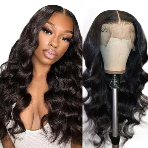 Vista 17 de Peluca de cabello humano rizado afro de 13 x 4 HD, pelucas de encaje frontal HD de 200 de densidad, sin pegamento, pelucas de cabello humano Natural