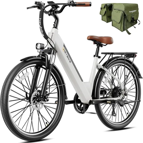 Vista 20 de Heybike Bicicleta eléctrica Cityscape 2.0 para adultos con motor de pico de 1200 W, batería extraíble de 468 Wh, bicicleta eléctrica de 50 millas